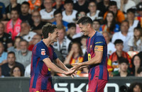 2025-26 시즌 라리가 38라운드: 발렌시아 3-1 바르셀로나, 레반도프스키 작별전 골 무승부