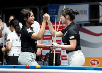 우리금융캐피탈, 하림 꺾고 PBA 팀리그 1라운드 우승…PS 진출 확정