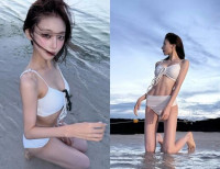 “무슨 일이야, 여며”…션, 문수아도 깜짝 놀란 비키니 자태