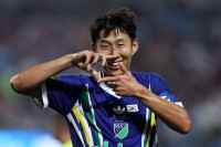 '주장 완장 차고 멀티골' 손흥민, MLS 올스타전서 3분 만에 2골 폭발…전반 35분 교체