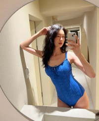 마음에 쏙…오혜원, 무더위 날리는 수영복 '휴양지룩'