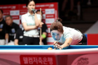 김가영의 하나카드, PBA 팀리그 100승 달성…선두 휴온스는 7연승