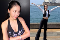 마마무 솔라, 탄탄 슬림이어도 볼륨감 여전해…호주에서 보낸 추석 연휴